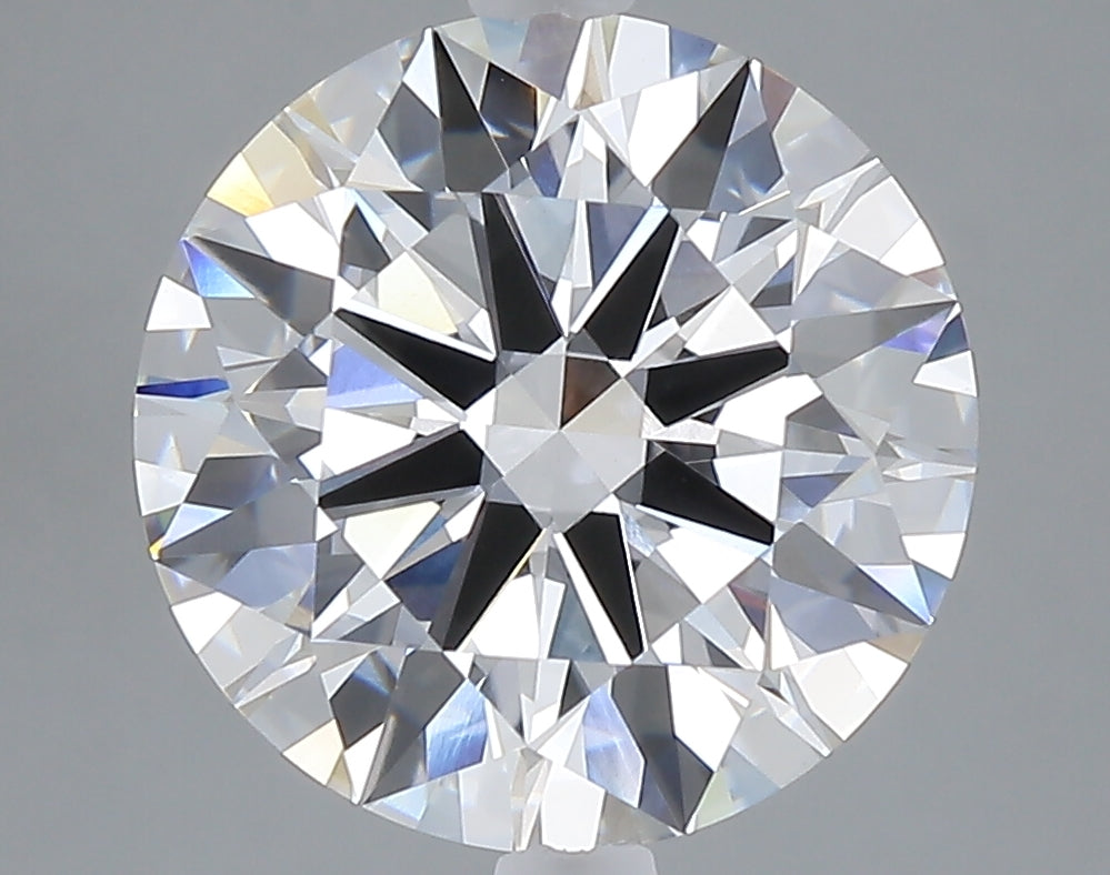 5.06 carat round lab grown diamond E color VVS2 clarity