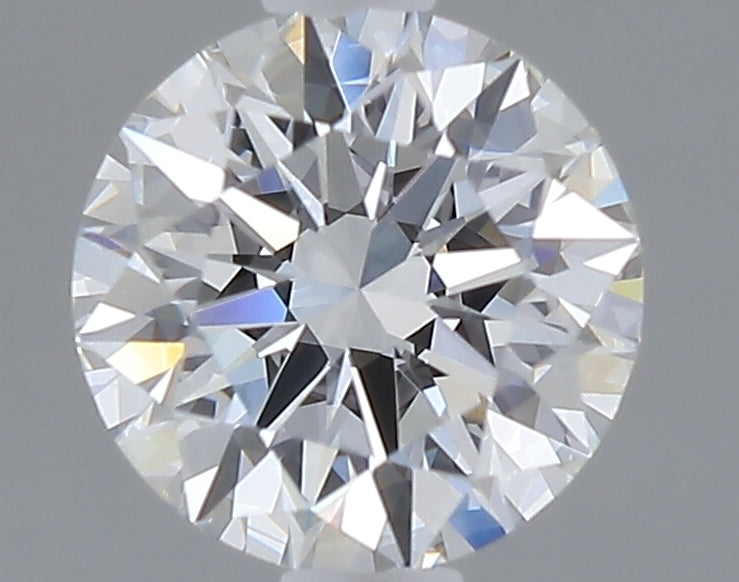 1.05 carat round lab grown diamond D color VVS2 clarity