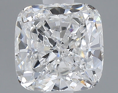 1.05 carat cushion lab grown diamond E color VVS1 clarity
