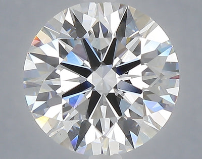 3.01 carat round lab grown diamond E color VS1 clarity