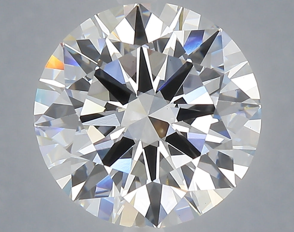 5.00 carat round lab grown diamond E color VS1 clarity