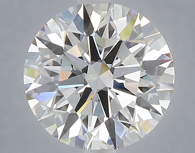 3.01 carat round lab grown diamond E color VS1 clarity