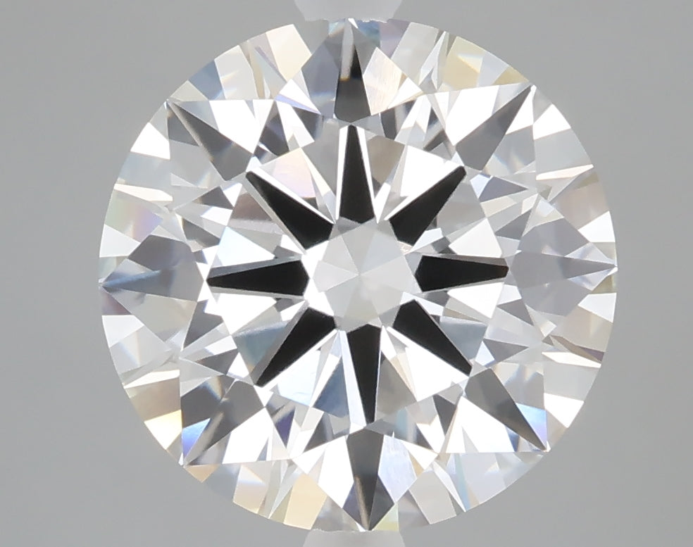5.07 carat round lab grown diamond E color VVS2 clarity