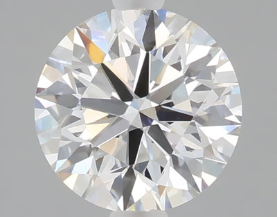 1.58 carat round lab grown diamond D color VVS2 clarity