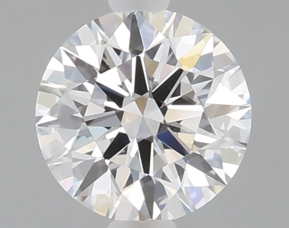1.06 carat round lab grown diamond D color VVS2 clarity