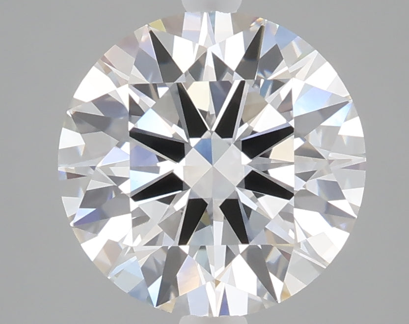 3.01 carat round lab grown diamond E color VVS2 clarity