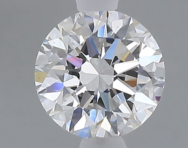 1.08 carat round lab grown diamond D color VS1 clarity