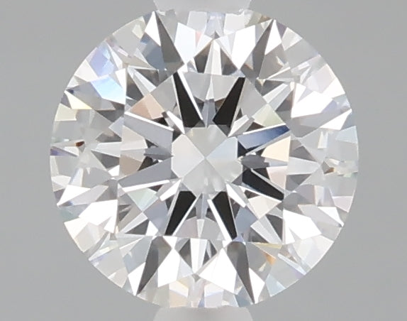 1.06 carat round lab grown diamond D color VVS2 clarity