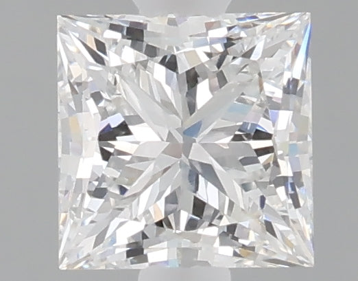 1.09 carat princess lab grown diamond E color VVS2 clarity