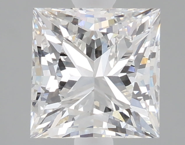 2.02 carat princess lab grown diamond E color VVS2 clarity