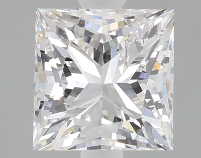 2.02 carat princess lab grown diamond E color VVS2 clarity