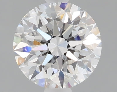 1.08 carat round lab grown diamond D color VVS2 clarity