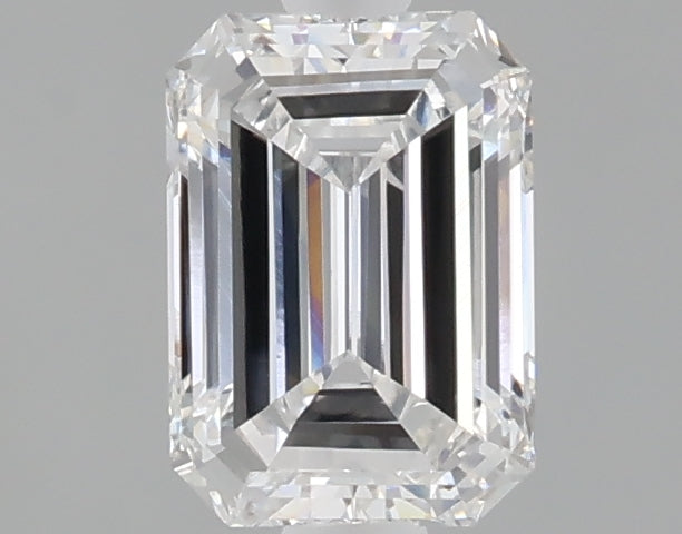 1.04 carat emerald lab grown diamond D color VS1 clarity