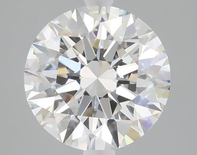 3.00 carat round lab grown diamond E color VS1 clarity