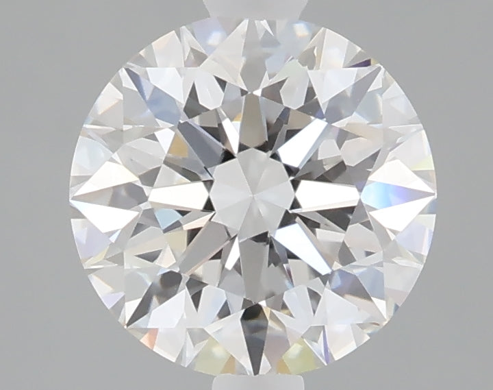 2.03 carat round lab grown diamond E color VVS2 clarity