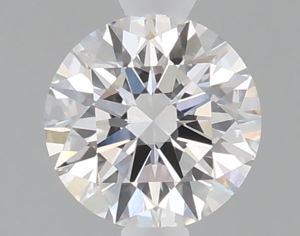 1.05 carat round lab grown diamond D color VVS2 clarity