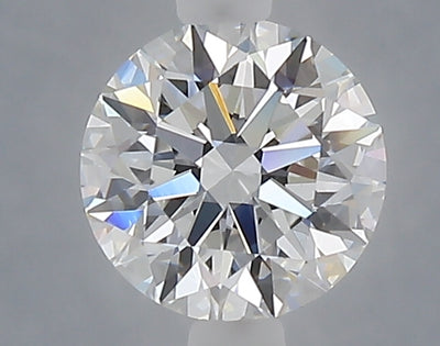 1.10 carat round lab grown diamond D color VVS2 clarity