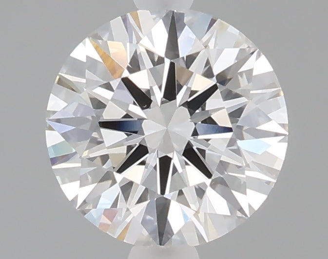 1.55 carat round lab grown diamond E color VVS2 clarity