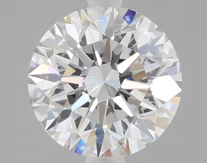 2.03 carat round lab grown diamond E color VVS2 clarity