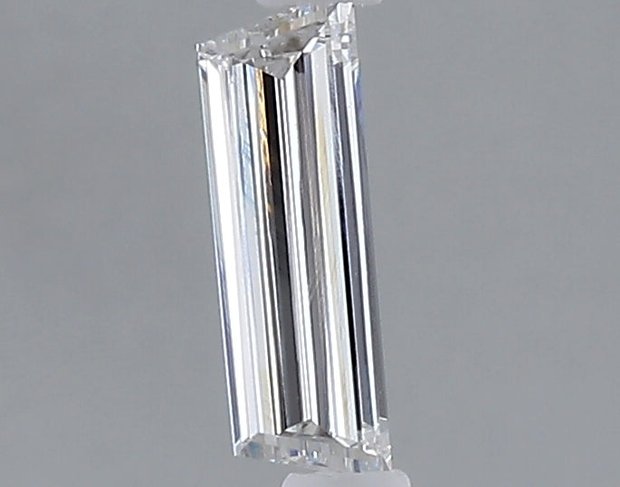 0.33 carat baguette lab grown diamond E color VVS2 clarity