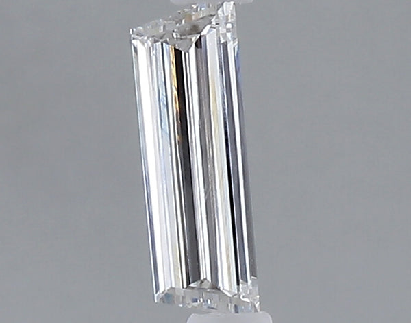 0.33 carat baguette lab grown diamond E color VVS2 clarity