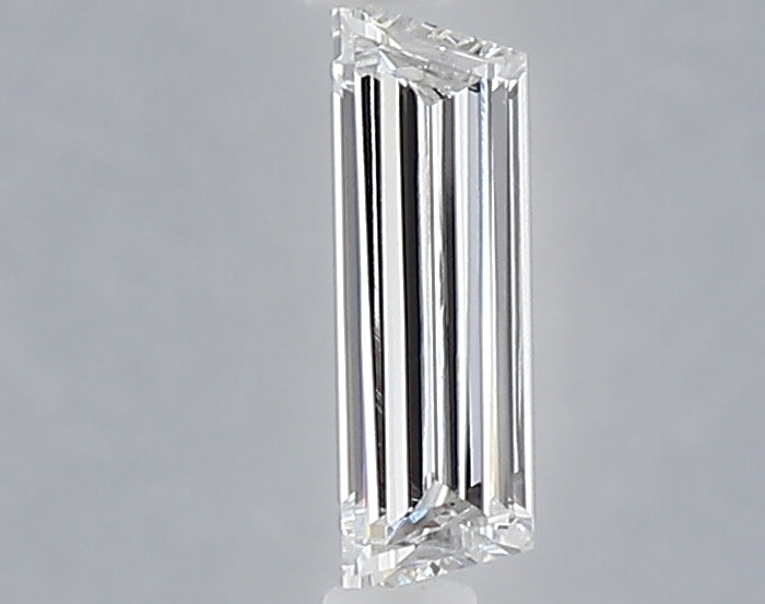 0.33 carat baguette lab grown diamond D color VS1 clarity