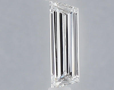 0.33 carat baguette lab grown diamond D color VS1 clarity