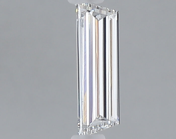 0.32 carat baguette lab grown diamond E color VS1 clarity