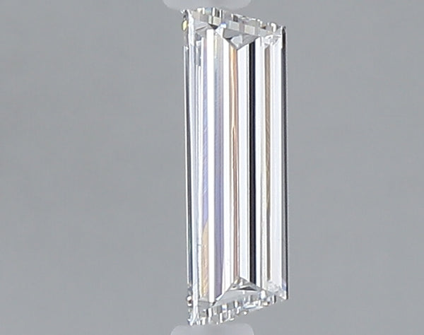 0.32 carat baguette lab grown diamond E color VS1 clarity