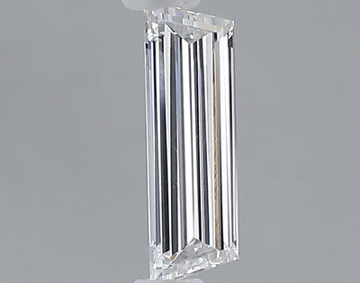 0.33 carat baguette lab grown diamond D color VS1 clarity