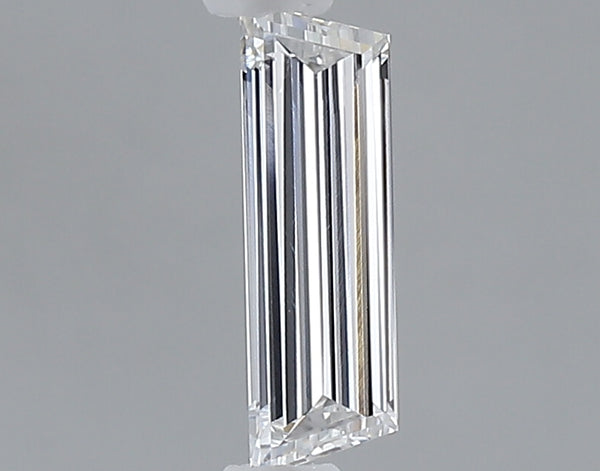 0.33 carat baguette lab grown diamond D color VS1 clarity