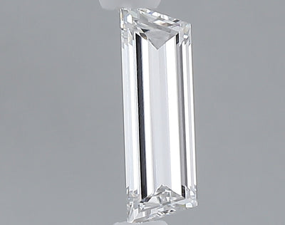 0.33 carat baguette lab grown diamond D color VS1 clarity