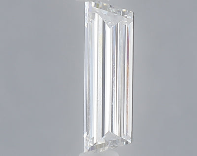 0.33 carat baguette lab grown diamond E color VS1 clarity