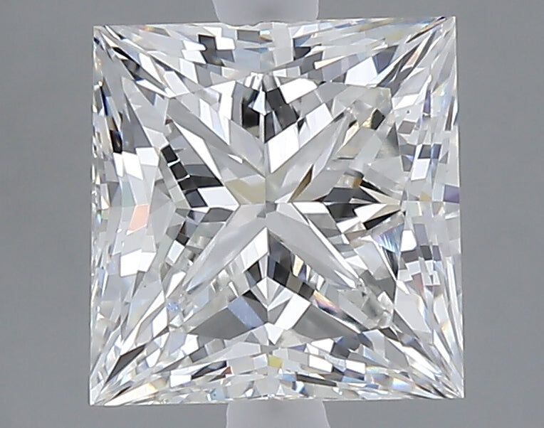 3.00 carat princess lab grown diamond F color VS1 clarity