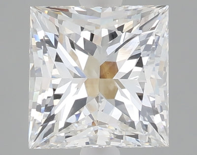 2.09 carat princess lab grown diamond E color VS1 clarity
