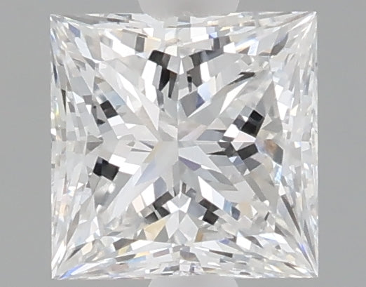 1.11 carat princess lab grown diamond D color VVS2 clarity