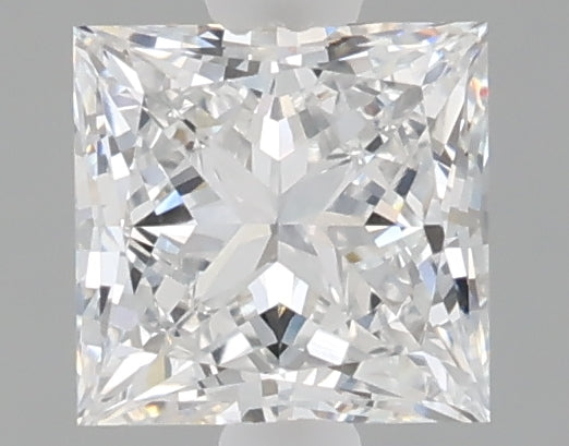 1.09 carat princess lab grown diamond D color VVS2 clarity