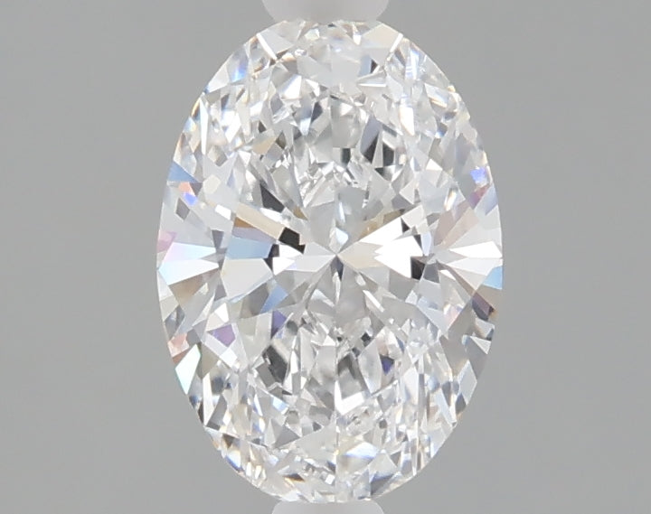 1.06 carat oval lab grown diamond D color VVS2 clarity