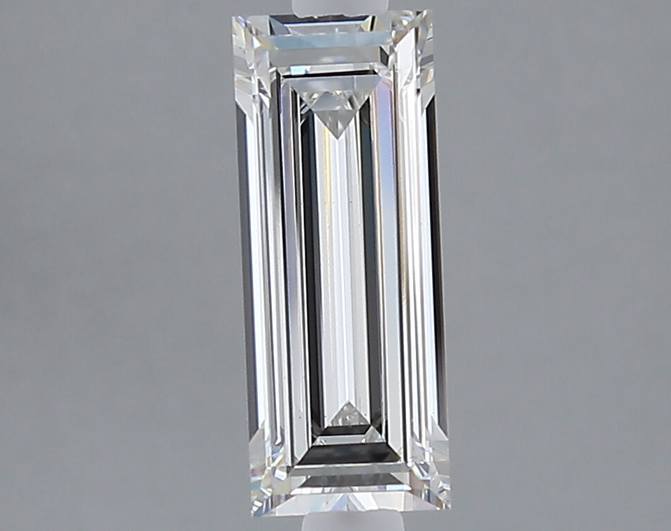 1.06 carat baguette lab grown diamond F color VS1 clarity