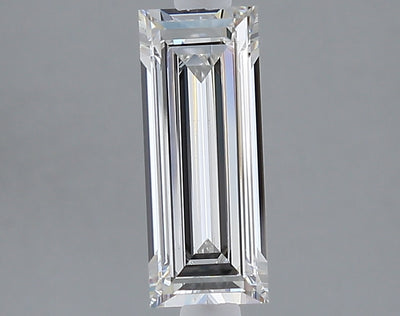 1.06 carat baguette lab grown diamond F color VS1 clarity