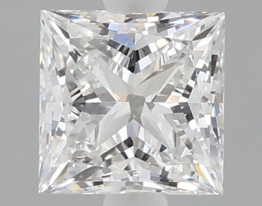 1.09 carat princess lab grown diamond E color VVS2 clarity