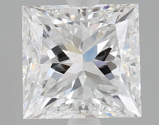 2.03 carat princess lab grown diamond E color VVS2 clarity