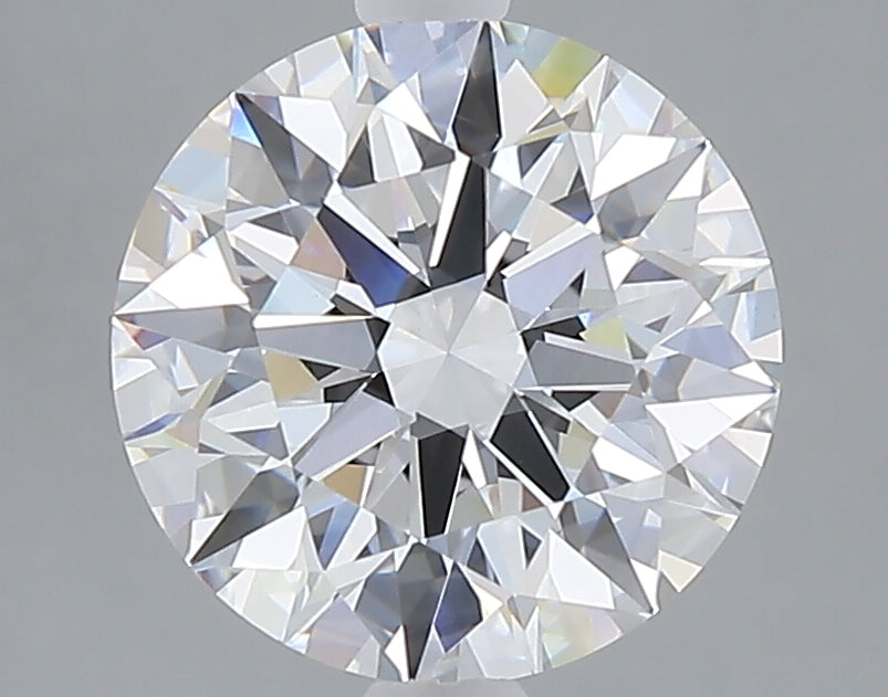 2.59 carat round lab grown diamond E color VVS2 clarity