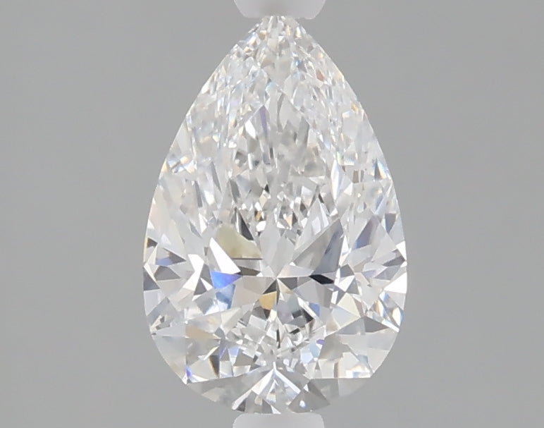 1.03 carat pear lab grown diamond D color VVS2 clarity