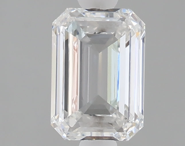 1.01 carat emerald lab grown diamond E color VS1 clarity