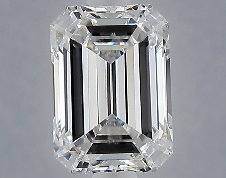 1.60 carat emerald lab grown diamond E color VVS2 clarity