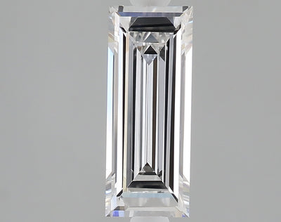 1.04 carat baguette lab grown diamond E color VVS2 clarity