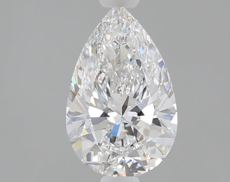 1.05 carat pear lab grown diamond D color VVS2 clarity