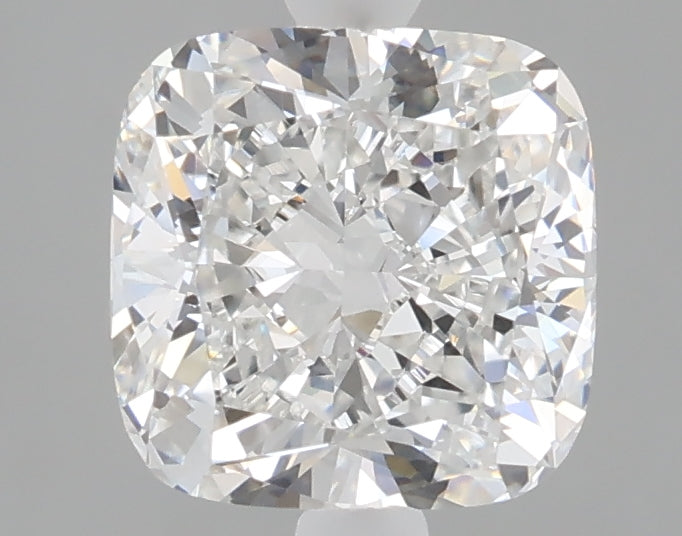 2.10 carat cushion lab grown diamond E color VVS2 clarity