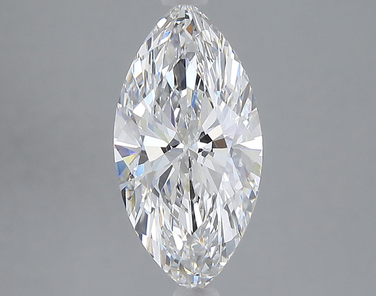 2.50 carat marquise lab grown diamond E color VVS2 clarity